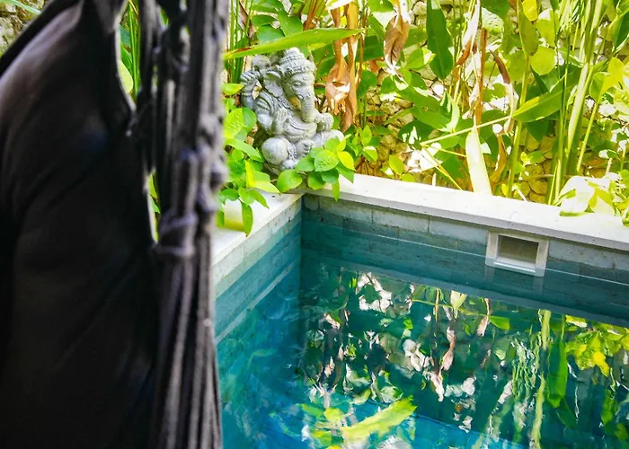 Alma 5 - Cozy Modern Balinese 01 Bed With Private Pool * ウルワツ