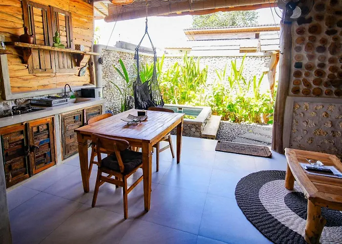 Alma 5 - Cozy Modern Balinese 01 Bed With Private Pool アパート
