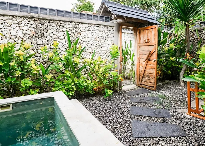 Alma 5 - Cozy Modern Balinese 01 Bed With Private Pool アパート ウルワツ
