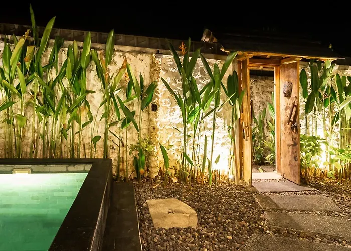 Alma 5 - Cozy Modern Balinese 01 Bed With Private Pool アパート *
