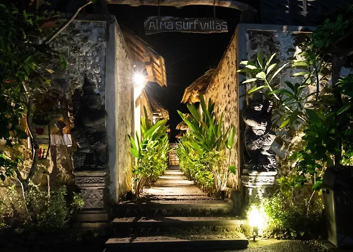 アパート Alma 5 - Cozy Modern Balinese 01 Bed With Private Pool ウルワツ