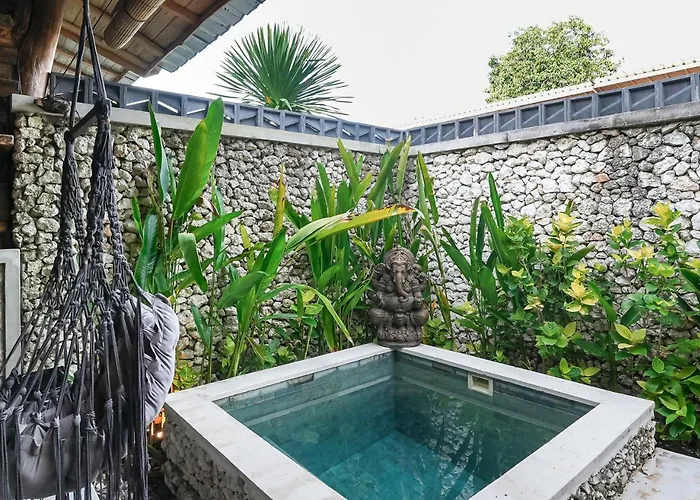 Alma 5 - Cozy Modern Balinese 01 Bed With Private Pool