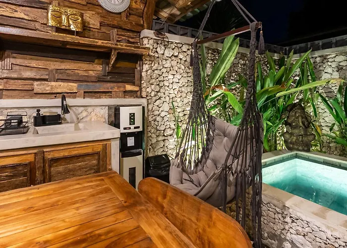 Apartamento Alma 5 - Cozy Modern Balinese 01 Bed With Private Pool *