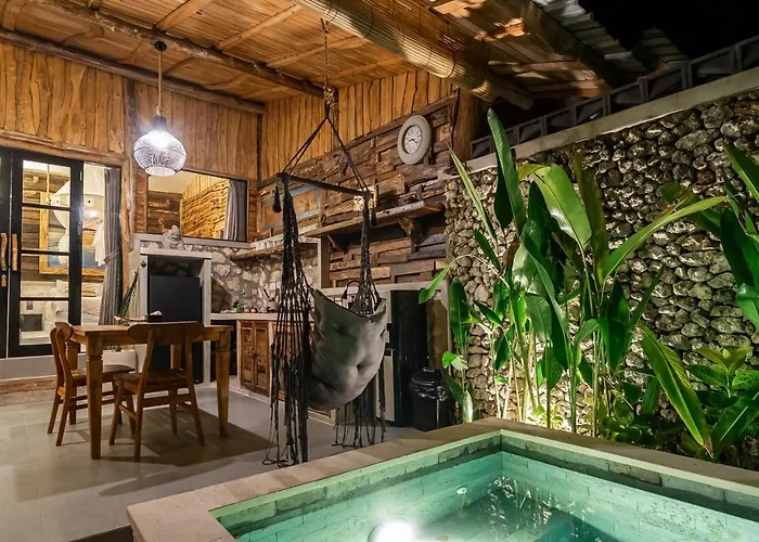 Alma 5 - Cozy Modern Balinese 01 Bed With Private Pool